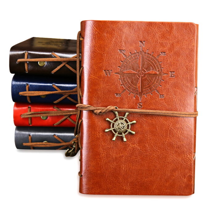 Colorful Retro Nautical Style Notebook - Image 3