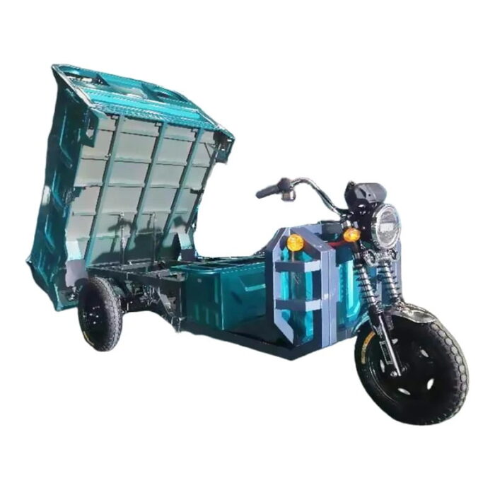 New Type Electric Cargo Tricycle 60V1000W Disc Brakes Electric Tricycles Popular in World - Image 3